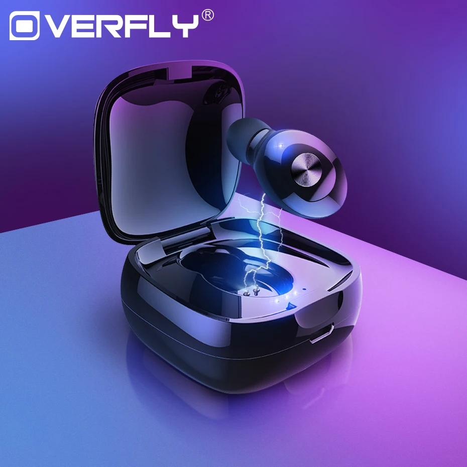 Беспроводные наушники Mini Bluetooth V5.0 3D стерео звук наушники-вкладыши Спортивная