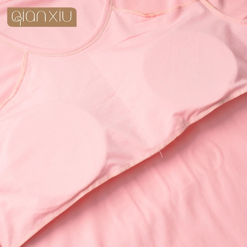 QIANXIU/Новые Осенние милые пижамы с длинными рукавами и круглым вырезом для девочек