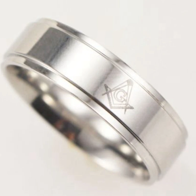 Кольцо мужское из нержавеющей стали ювелирное изделие в стиле