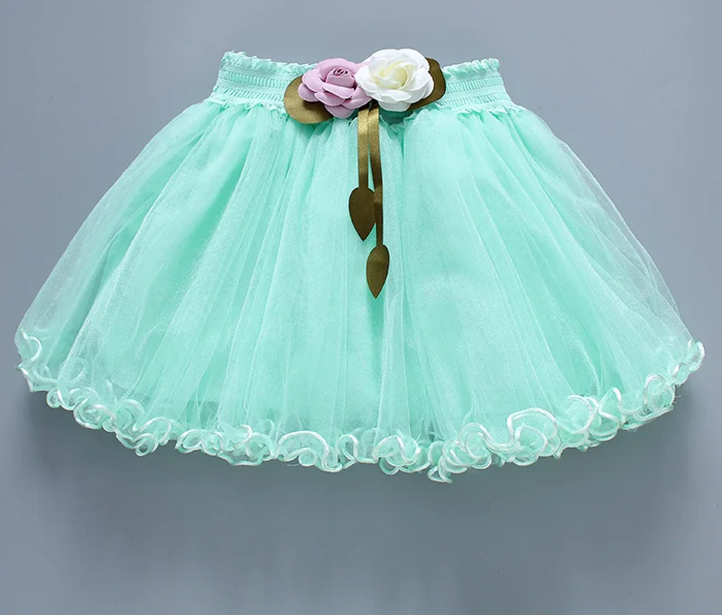 Юбка американка для девочек юбка пачка маленьких пышные розовые фатиновые Юбки