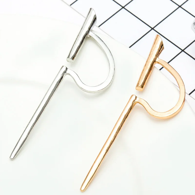 1 new silver / copper plated mountain climber ear clip pack female fashion retro rock pierced earrings with no thorn | Украшения и