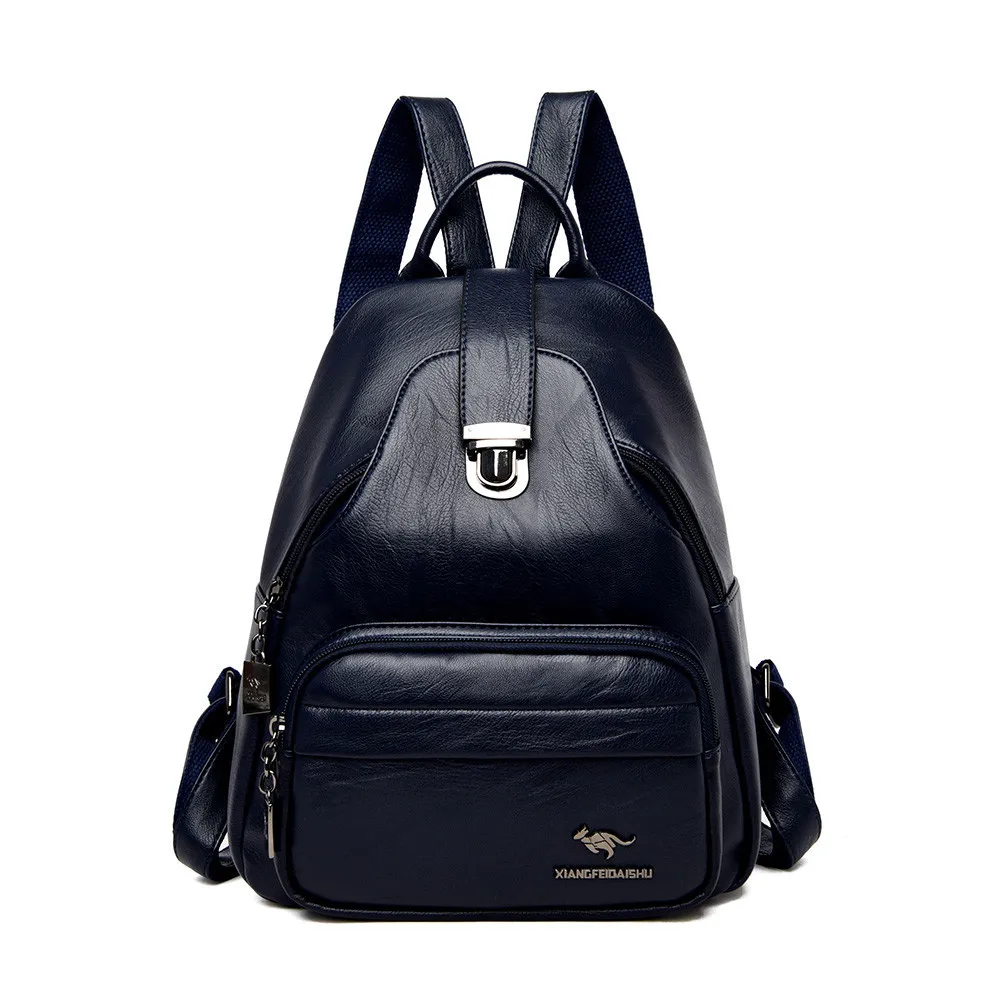New Women sheepskin Backpacks School Bags For Girls Female Fashion Backpack Travel Shoulder Bags High Quality Mochilas Feminina