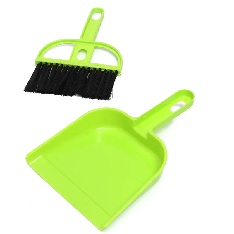 New Practical Mini Brooms Whisk Dust Pan Table Keyboard Notebook Dustpan Brush Set | Компьютеры и офис