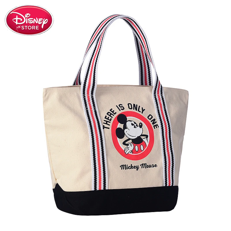 mickey Оригинальные сумки disney, модная сумка для мамы с Микки и Минни Маус, сумка для подгузников, хозяйственные сумки, детские сумки для коляски disney - Цвет: mickey