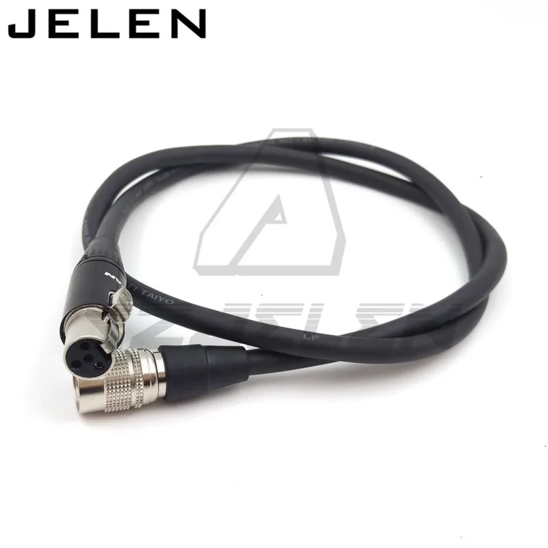 Sony camera Hirose 4 pin 12V Выходная мощность для MINI XLR разъем Женский Для TVLOGIC 058 кабель