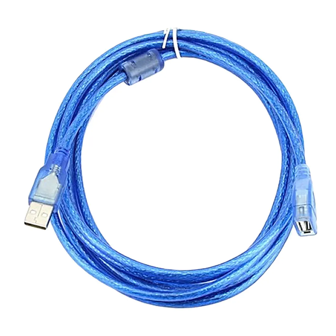 Centechia прозрачный синий 30 см USB 2 0 кабель для принтера тип A штекер типа B мужское
