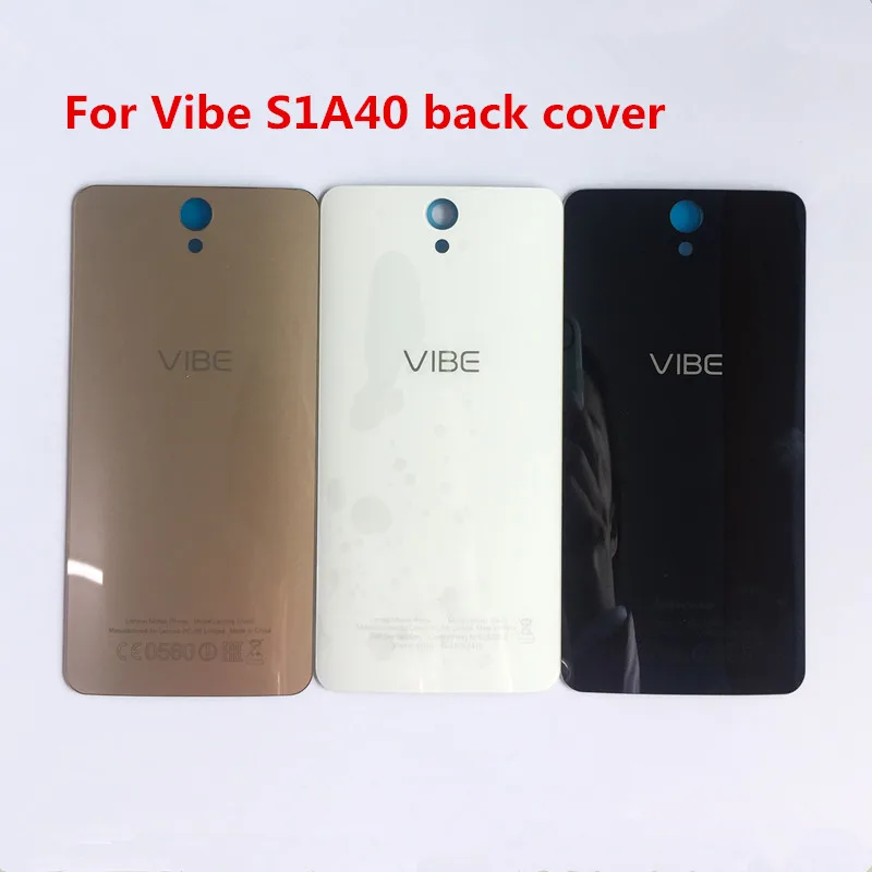 Оригинальная новая задняя крышка для Lenovo Vibe S1a40 Задняя стеклянная панель ремонта