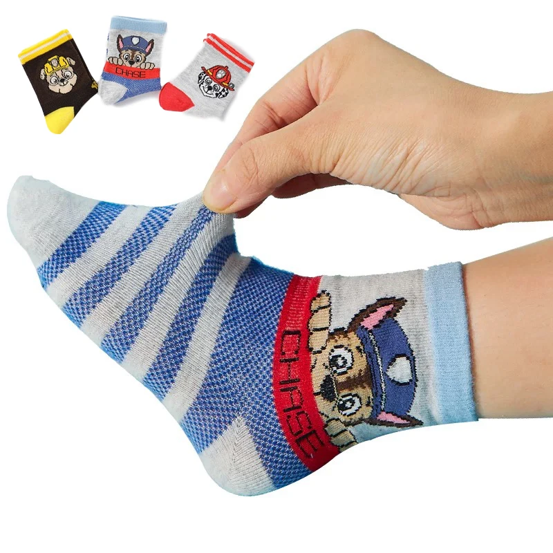 1 пара Детские хлопковые носки Щенячий патруль|Игровые фигурки и трансформеры| |