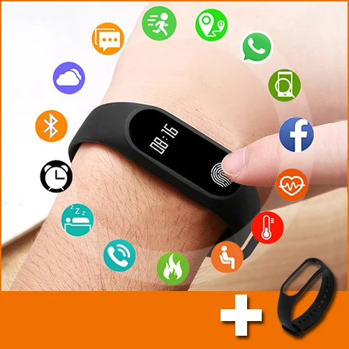 Спортивный Браслет умные часы для детей детские девочек и мальчиков электронные