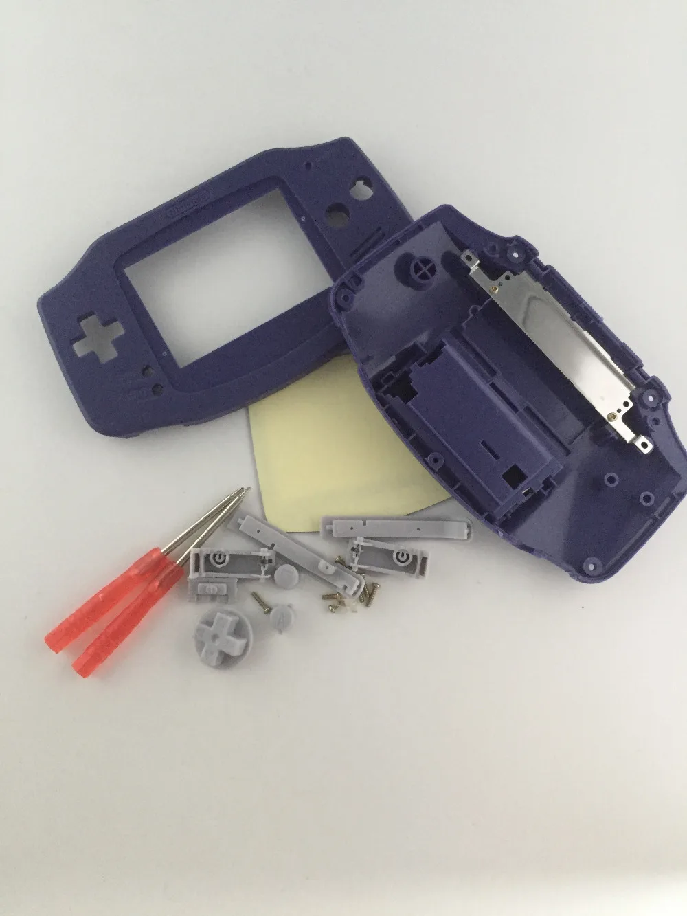 Синий полный комплект классический корпус чехол запасные части для Nintendo GBA Gameboy