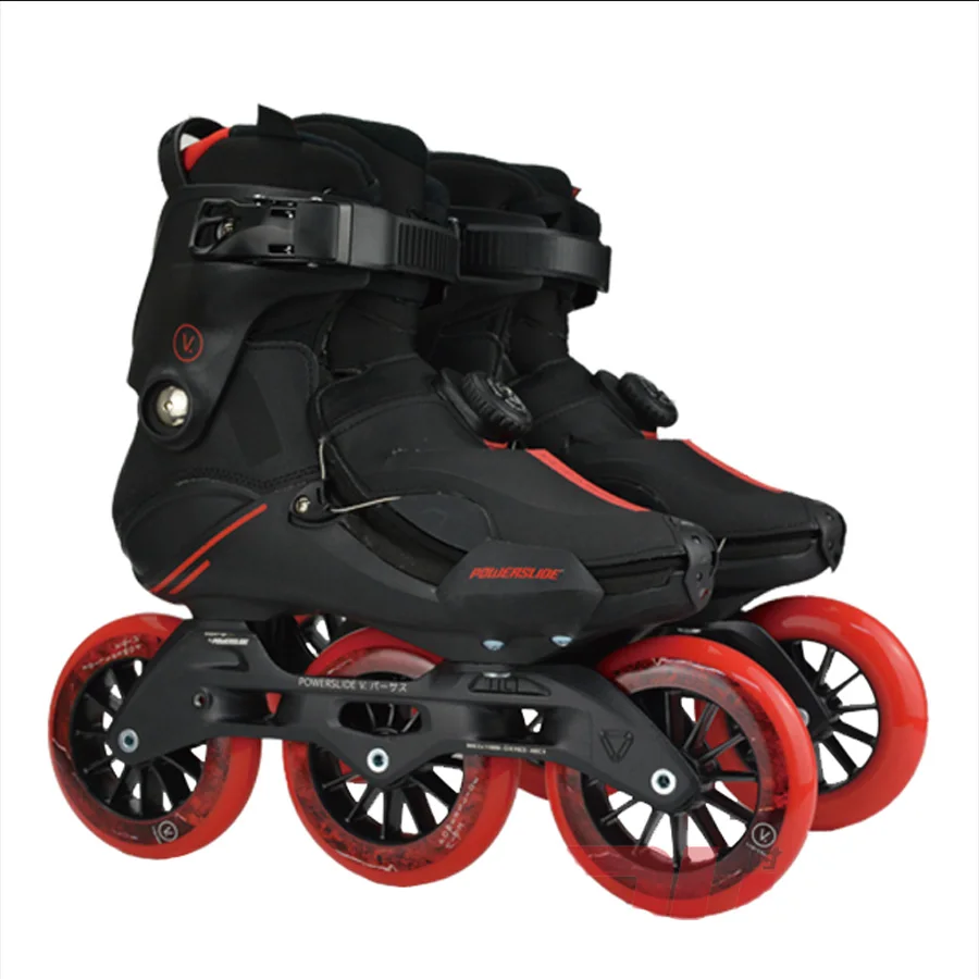 Japy Skate POWERSLIDE V Trinity роликовые коньки 3*110 мм профессиональные вирусные коньки для улицы и досуга роликовые коньки без катания
