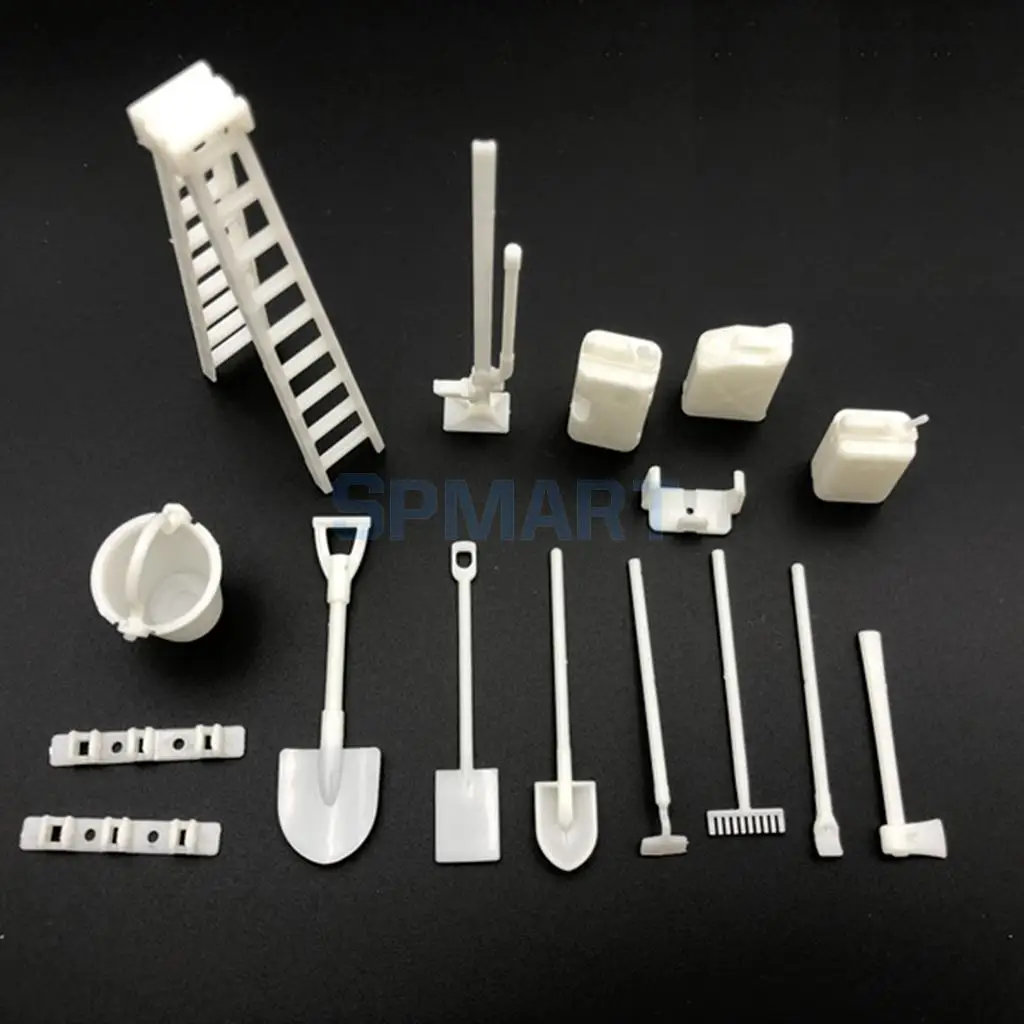 1/16 6WD 4WD 2 4G радиоуправляемая военная модель емкость для масла ведро лестница WPL Body
