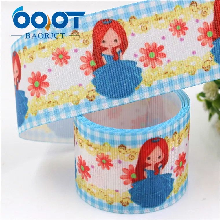 I-19518-1273 OOOT BAORJCT I-19518-1264, 38 мм 10 ярдов мультфильм термотрансферные печатные корсажные ленты, ленты ремесла, лук кепки DIY аксессуары - Цвет: I-19518-1273