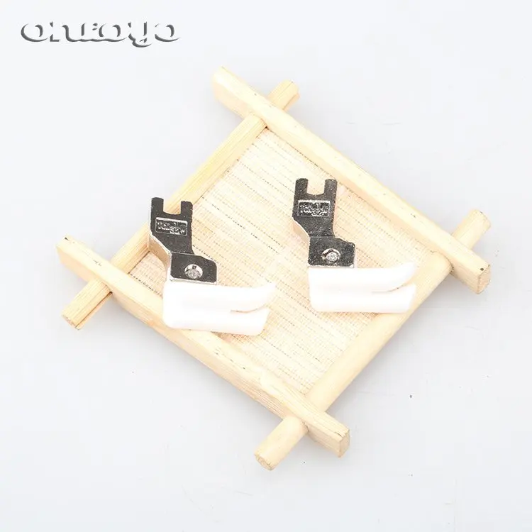 Промышленная простая швейная машина для вышивки лапами пластиковая Лапка 10