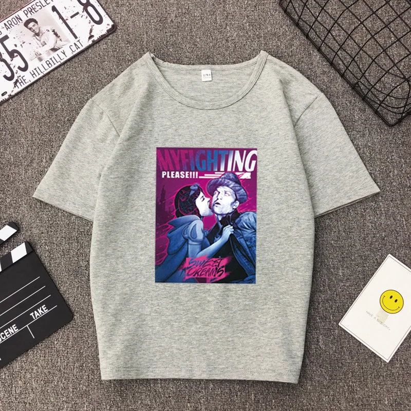 Футболки с короткими рукавами для пар | Женская одежда