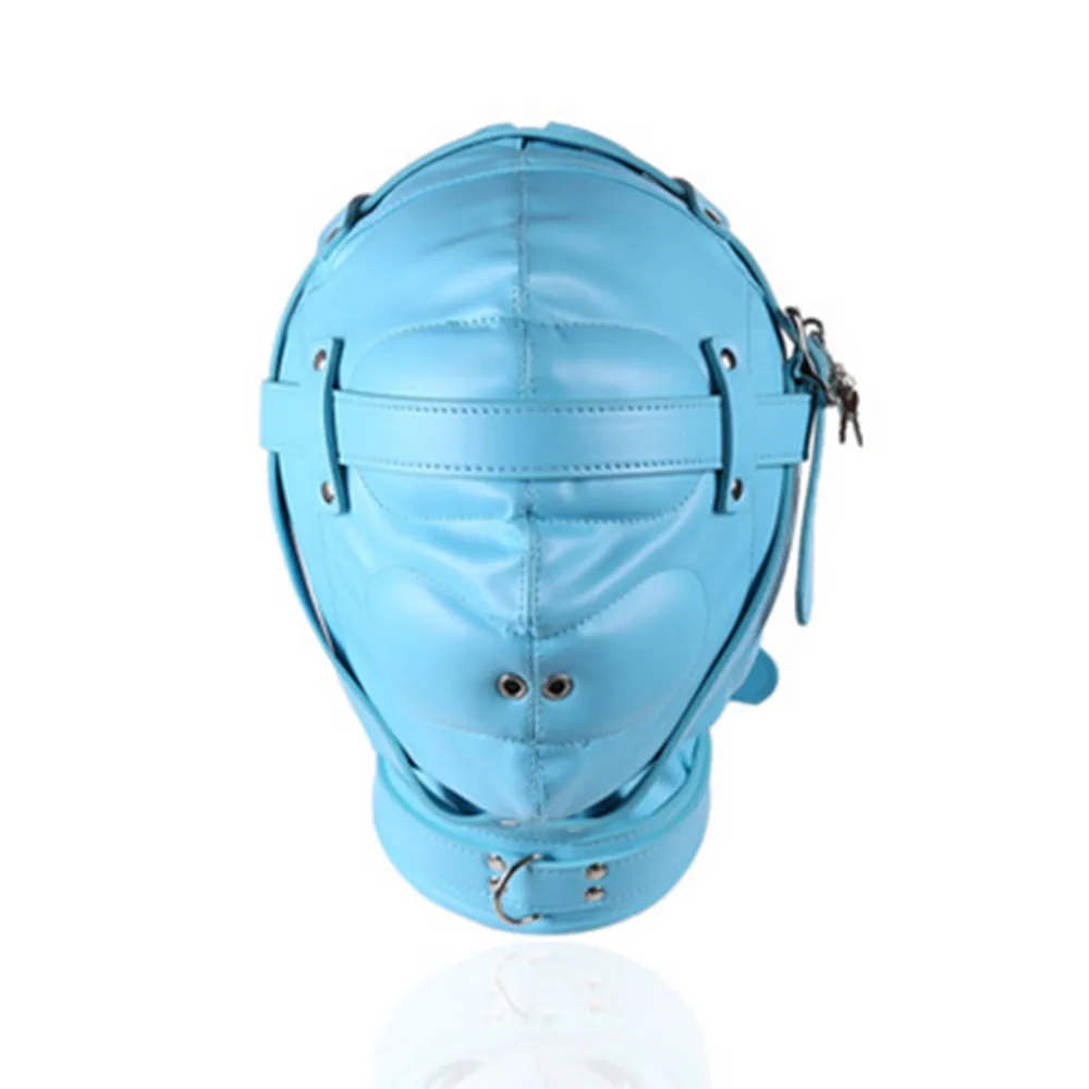 Секс-игрушки для женщин кожаная маска секс-маска мужчин кожаный капюшон sexe jouets
