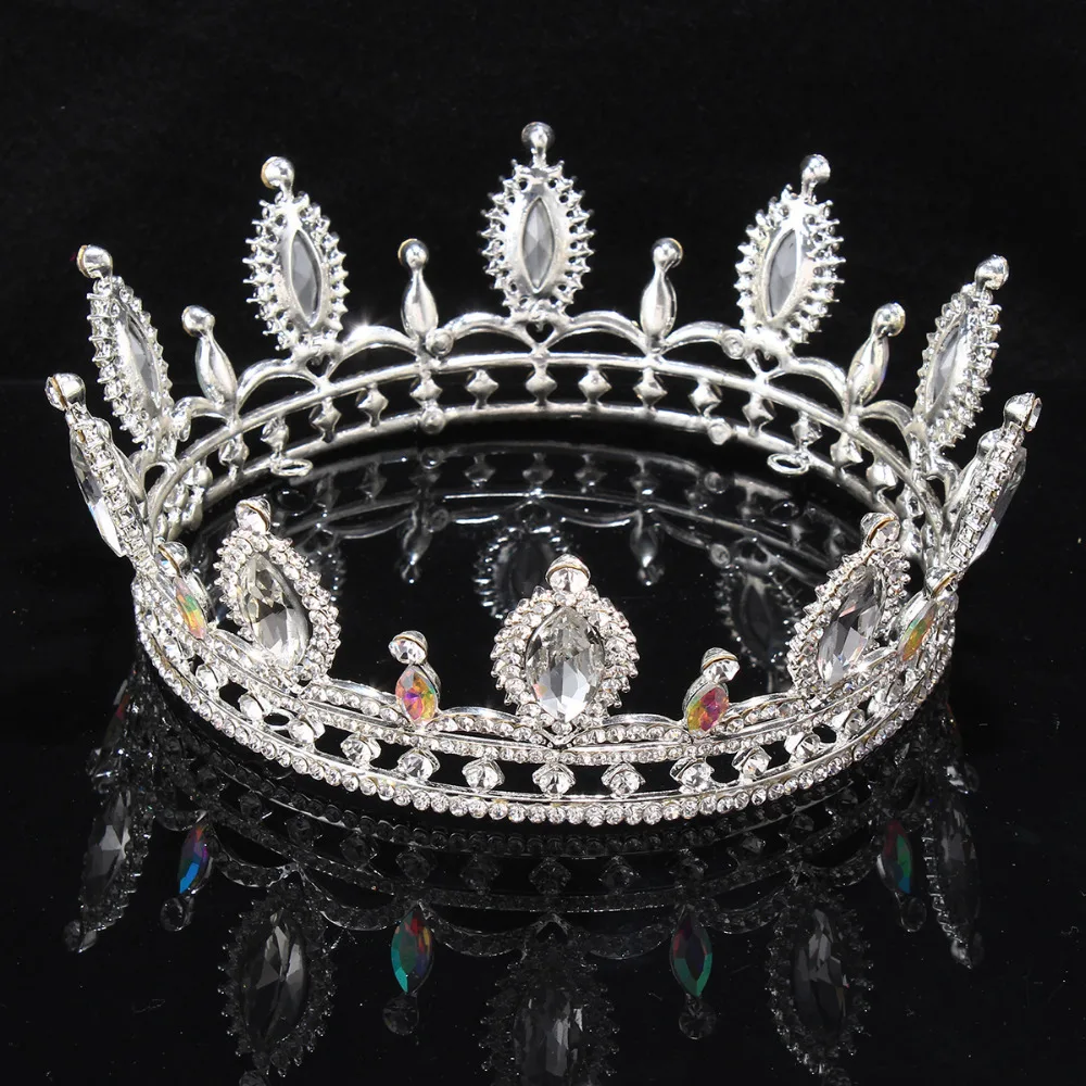 Свадебные украшения роскошные классические тиары-короны серии конский глаз с