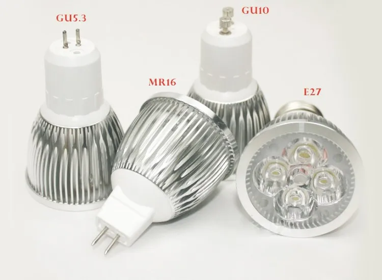 X10 Бесплатная доставка высокая мощность CREE GU10 E27 E14 MR16 9 Вт 12 15 85-265 в диммируемая