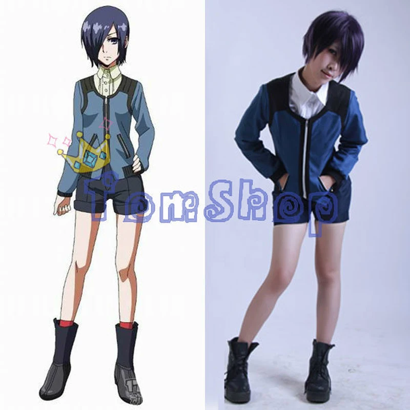 Аниме Токийский Гуль ГУР гуру тока Кирисима тоука Косплей Униформа ПОЛНЫЙ
