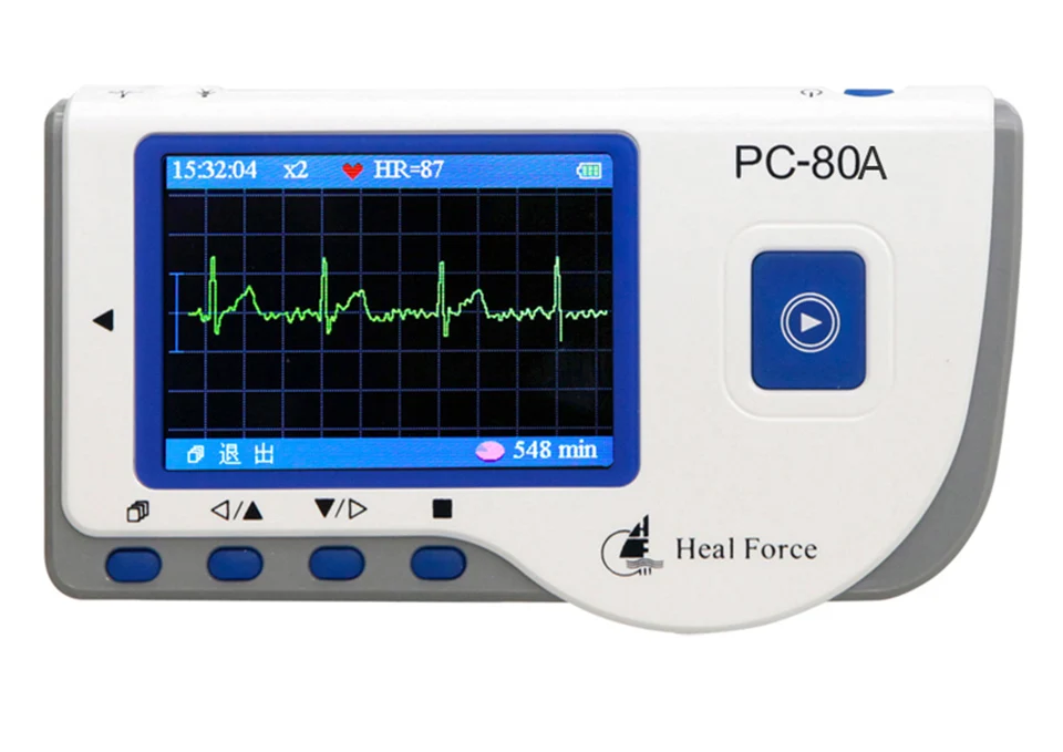Heal Force PC-80A Bluetooth портативный бытовой ЭКГ монитор CE& FDA УТВЕРЖДЕН
