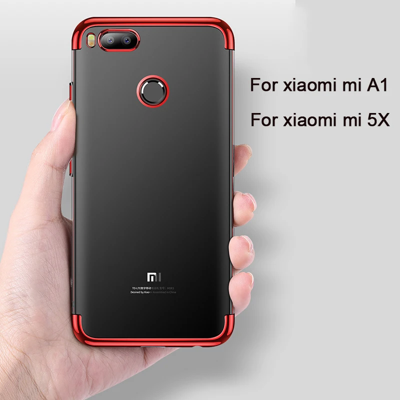 Для Xiaomi Mi A1 чехол мягкий силиконовый с кромкой из ТПУ задняя крышка для MiA1 Mi5X Xiao