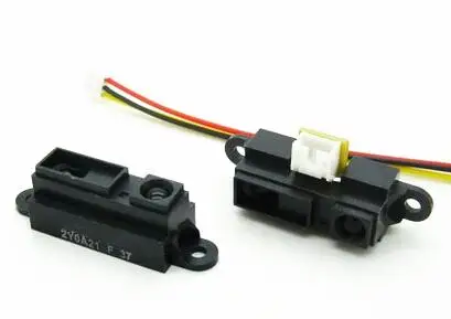 

100% New 2Y0A21 10-80cm Infrared distance sensor with Wire GP2Y0A21YK0F