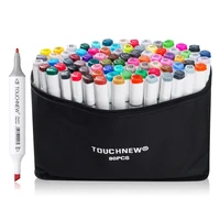 80 color set touchnew 6 alcohol graphic art twin tip pen marker animation mango drawing 80 pack