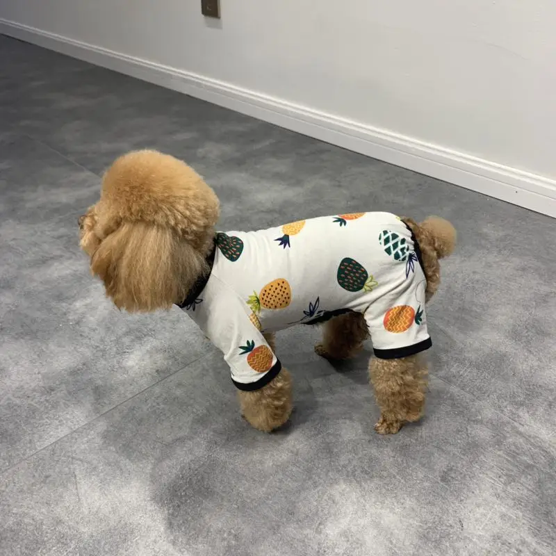 Белый Pet дешевые комбинезон лето г. тонкий собака товары для кошек Толстовка Спортивная одежда наряды Щенок Костюм для мелких животных костюм куртки cat поставки - Цвет: Белый