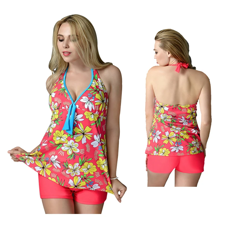 Женский купальник с чашками пуш-ап открытой спиной | Спорт и развлечения