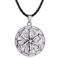 nostalgia thunder shield of perun slavic axe amulet mens jewellery gothic viking pagan pendant necklace jewlery making