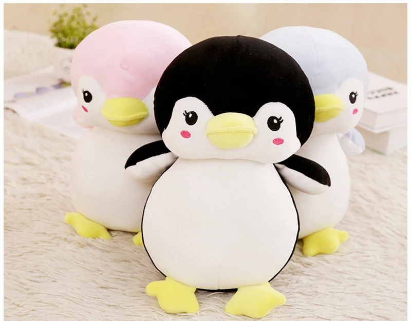 Kawaii Плюшевый Пингвин плюшевая игрушка мягкие животные Кукла Детская Удобная спальная Подушка подарок на день рождения День святого Валентина для девочки 24 дюйма 60 см