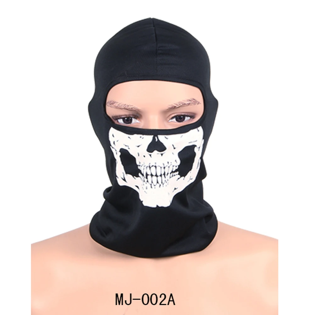 Уличная ветрозащитная велосипедная маска зимняя теплая на половину лица