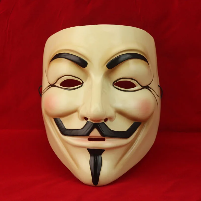 New V For Vendetta Guy Fawkes Mask for Halloween Costume Fancy Dress Cosplay |