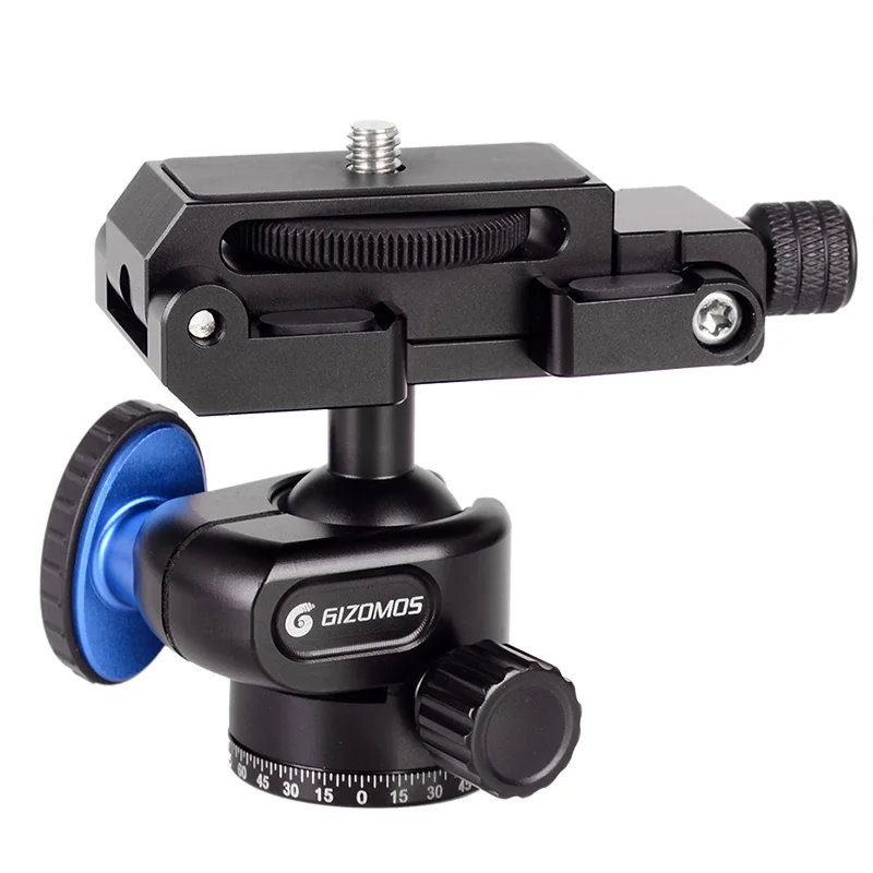 Штатив и головка GIZOMOS 2 в 1 компактный Профессиональный Гибкий штатив из