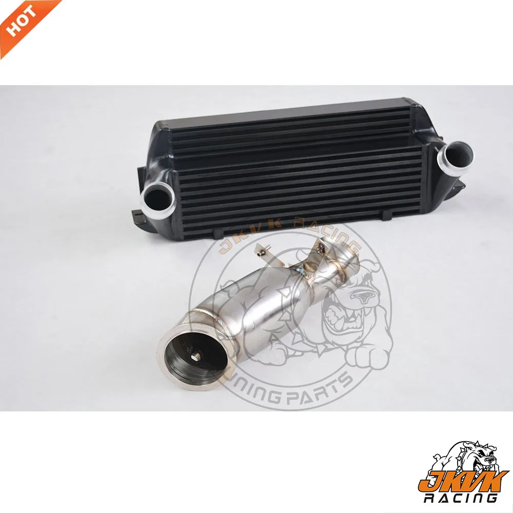 JKVK N55 335I 2013+/ F30 F20/ F22 M235i M235xi 2013+/f87 M2 2015+200cell Downpipe+EVO2 intercooler (Bar and Plate type) 35HP+ | Автомобили