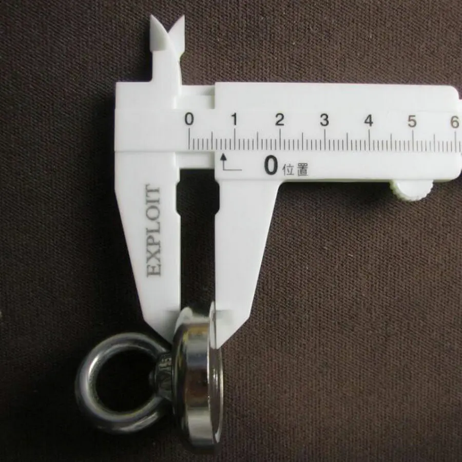 Тяговое усилие 22KGs горшок магнит, 1 шт. Dia32mm, магнитный горшок с кольцом, магнитный attractor сильный Неодимовый Постоянный горшок магнит