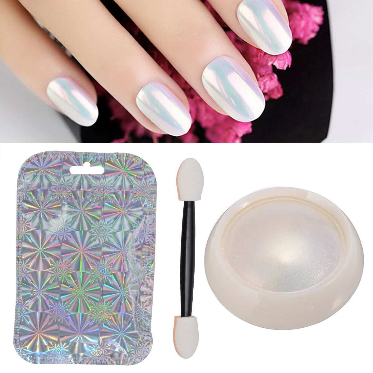 0.3g Neon Mirror Nail Powder Chrome Art Pigment Decorations Manicure Accessories Tools High Quality | Красота и здоровье