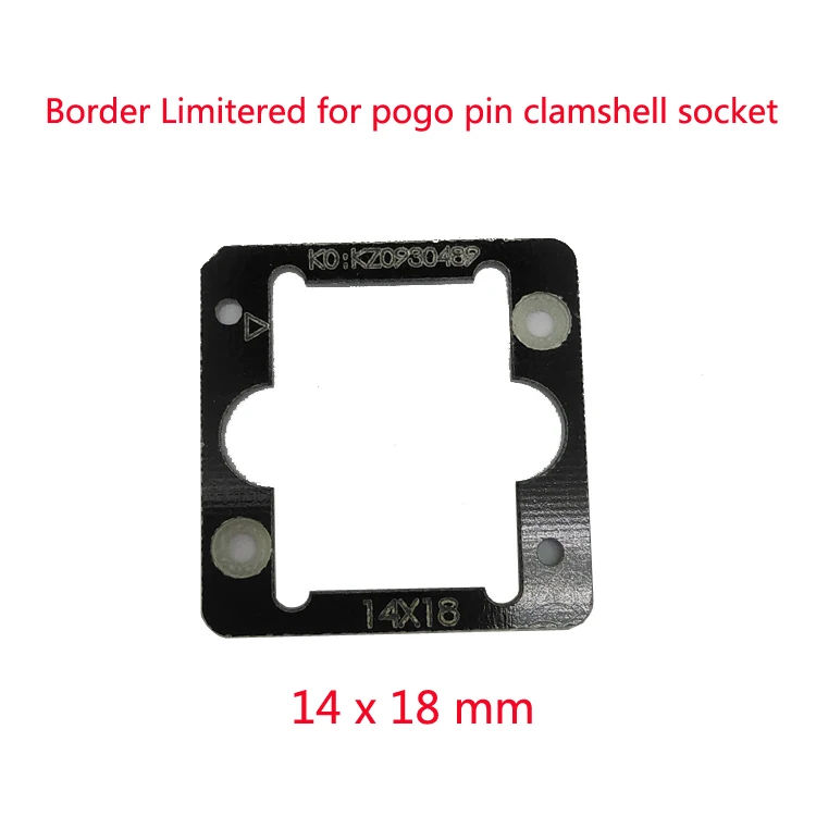 1 шт. eMMC/eMCP тестовая розетка граница ограничитель направляющая рамка размер 12x18 мм