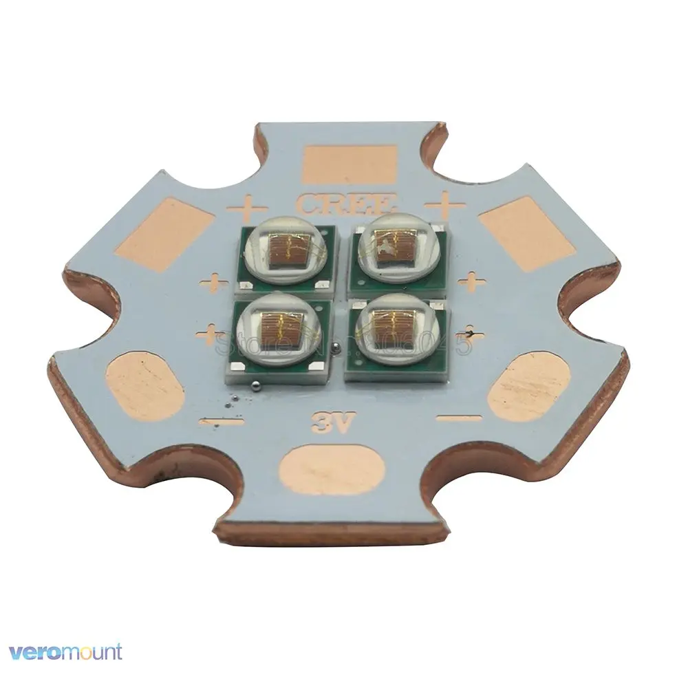 5x3 В/6 в/12 В Epi led s 3535 4 чипа 18 Вт высокомощный светодиодный излучатель для