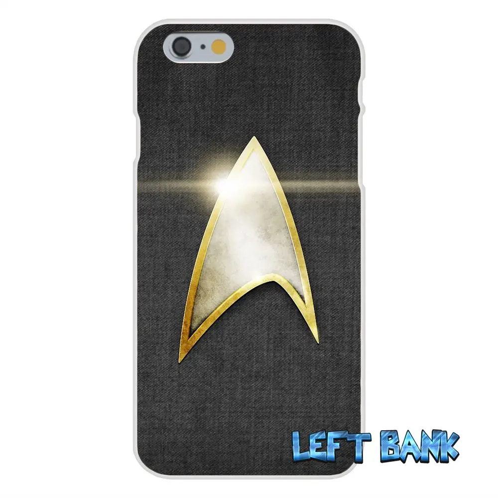 Star Trek Звезда Логотип кремния мягкий чехол для телефона Samsung Galaxy S3 S4 S5 Mini S6 S7 Edge S8