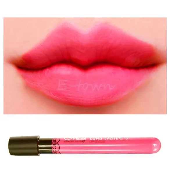 Amazing 11 Colors Waterproof Liquid Makeup Lip Stick Lip Pencil Matte Lipstick Lip Gloss Pen Drop/Free shipping #2 20097