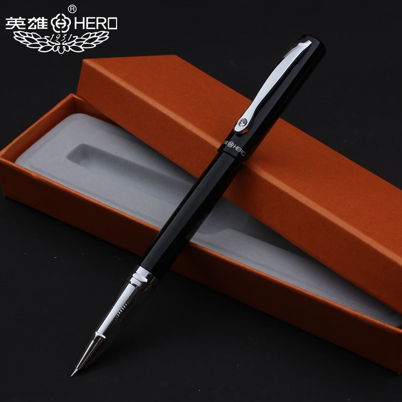 Перьевая ручка HERO 1309 студентов каллиграфии подарки авторучка Бесплатная надписи