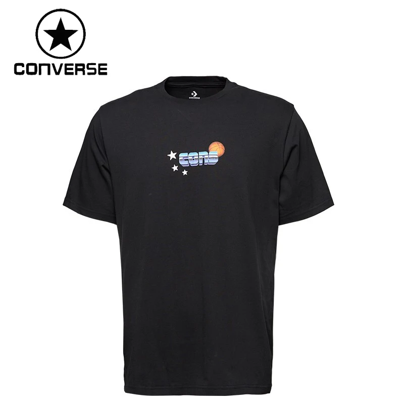 Оригинальный Новое поступление 2019 Converse мужские футболки с круглым вырезом