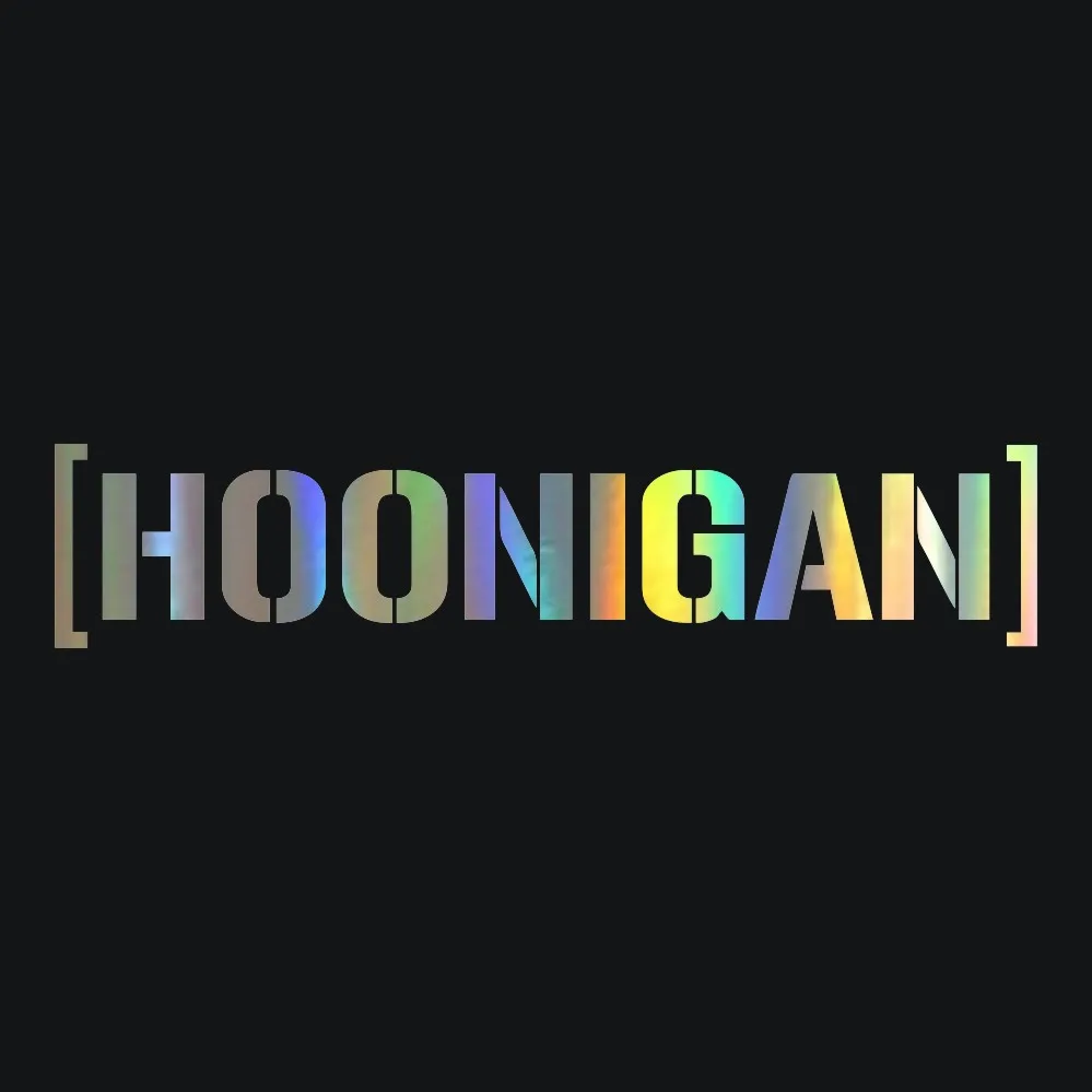dazzle color Наклейки и наклейки на автомобиль Hoonigan, наклейки на бампер для автомобиля, наклейки на бампер для автомобиля, наклейки на дверь, на окно, виниловые наклейки для автомобиля - Название цвета: dazzle color