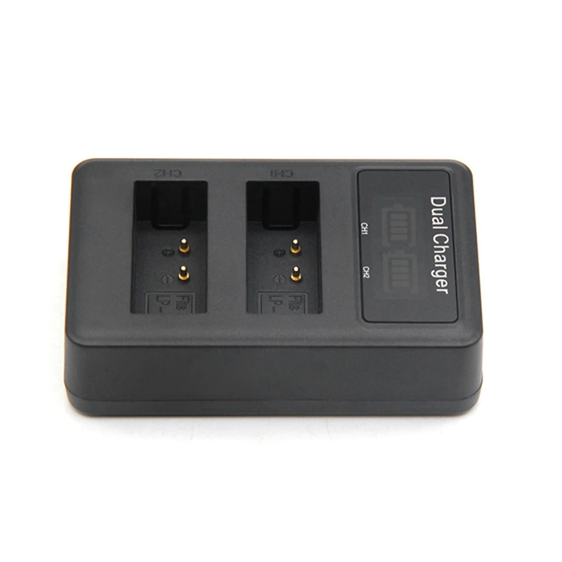 Для Lp-E10 Usb зарядное устройство с двумя портами ЖК-дисплей Быстрая Зарядка батарея