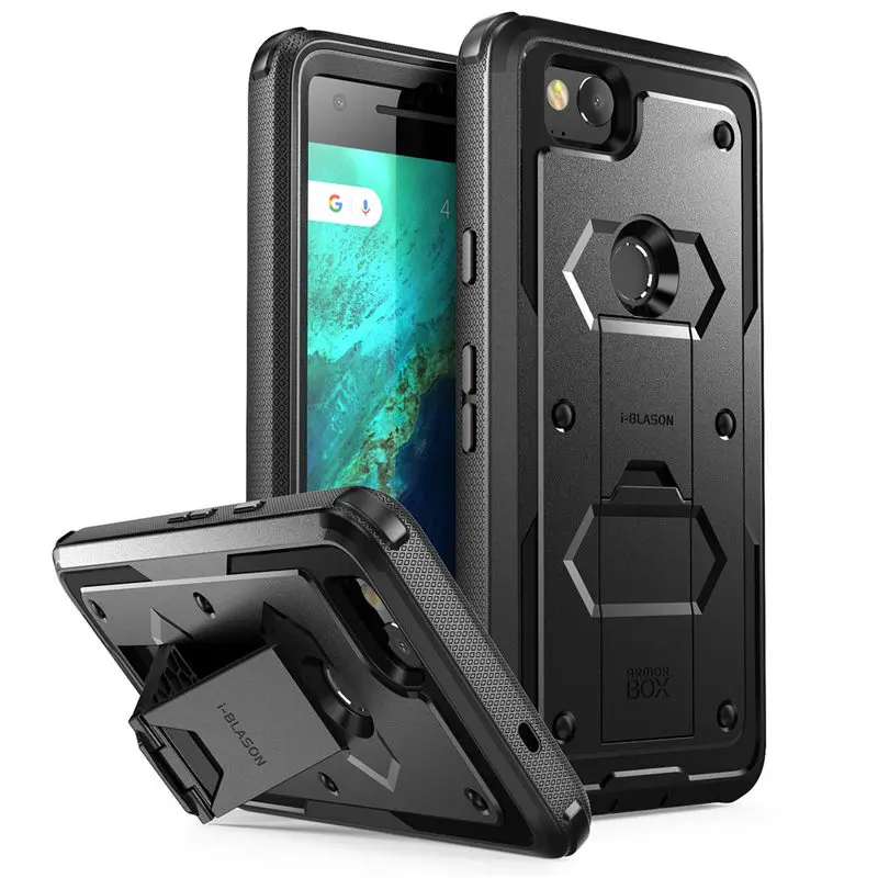 Для Google Pixel 2 Чехол i Blason Armorbox полный корпус сверхмощный ударопрочный чехол с