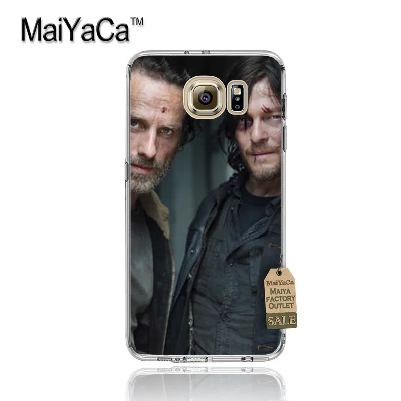 MaiYaCa Ходячие мертвецы оболочка чехол для телефона Samsung S5 S6 S7 Edge S8 Plus S3 S4|case for