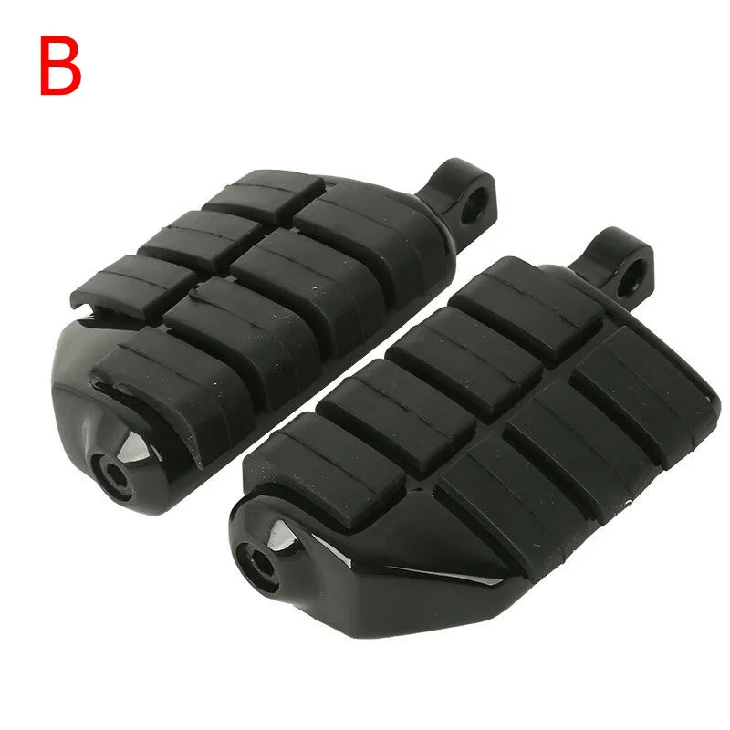 B Мотоцикл 1,2" шоссе бар подножки подножка ж/крепление для Harley Sportster Dyna Honda Kawasaki Yamaha - Цвет: B