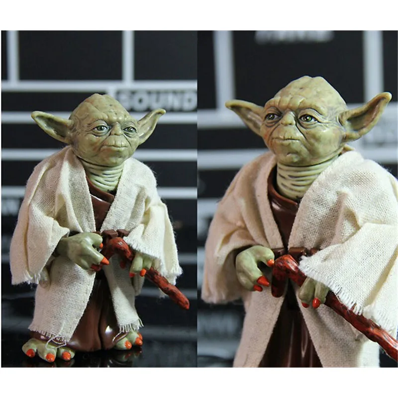 Marvel Star Wars модель джедай Мастер ПВХ косплей мини йода Толстовка Дарт фигурка игрушки Аниме Рождественский подарок на день рождения