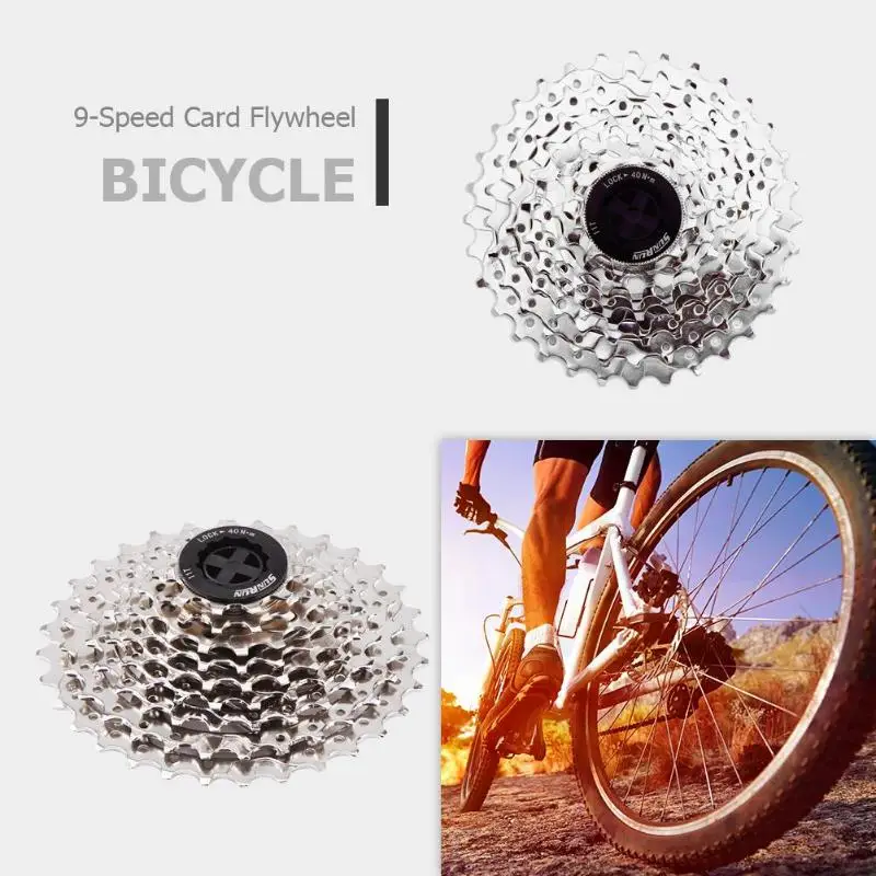 27 скоростей горный велосипед Freewheel 9 шт MTB кассета маховик Звездочка велосипед кассета звездочка